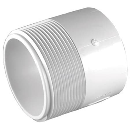Charlotte Pipe And Foundry Charlotte Pipe Schedule 30 3 in. MPT PVC Pipe Adapter 1 pk PVC011090600